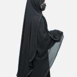 double Layer chiffon  Khimar