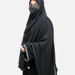double Layer chiffon  Khimar
