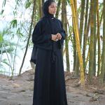 Design No,006 "Elegance Redefined: office Abaya Collection"